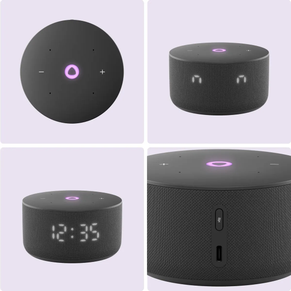 Акустическая система Яндекс.Станция Мини 3 с Алисой (Черный)